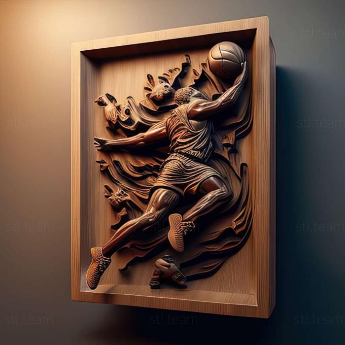 3D модель Гра Slam Dunk Basketball 2 (STL)